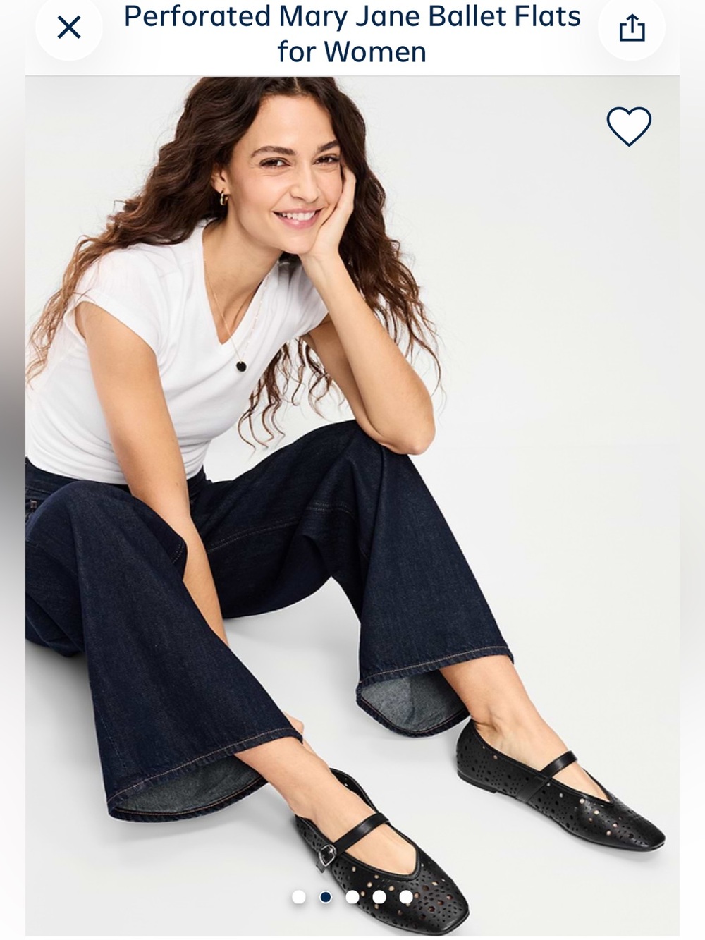 Old Navy Mary Jane ballet flats